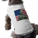 Sergeant York and The American Flag pet clothing