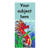 Sergio the Seahorse Rack Cards