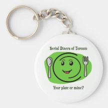 Serial Diners2 - the Plate Keychain