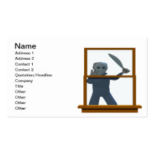 Serial Killer Stalker Business Card Templates