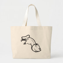 Serious Andean Condor Bird in Black and White Tote Bag