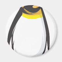 Serious Emperor Penguin Fridge Magnets