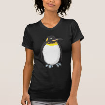 Serious Emperor Penguin Tee Shirt