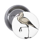 Serious Great Blue Heron Pins