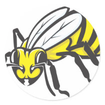 Serious Honey Bee Insect