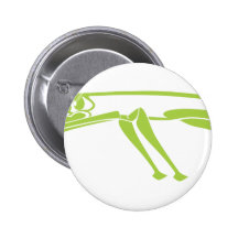 Serious Stick Insect Button