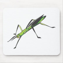 Serious Stick Insect Mouse Pad