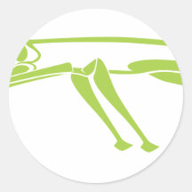 Serious Stick Insect Sticker