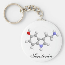 Serotonin Key Chains