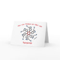 Serotonin Wreath Holiday Card