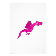 Serpant Dragon Cute Invites