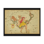 Serpens, Taurus Poniatowski, Serpentarius, etc. postcards