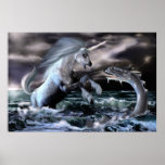 Serpent and Unicorn Poster