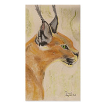 Serval Cat Business Cards
