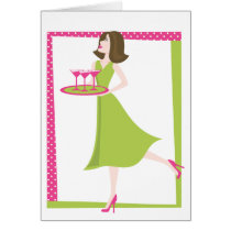 Serving Martinis
