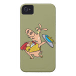 serving pig slop waiter cartoon iPhone 4 covers