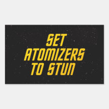 Set Atomizers to Stun Sticker