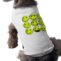 Set of Smileys Doggie T Shirt
