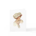 Set of Vintage Millinery Notecards [4B]