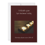 Set of Votive Candles invitations