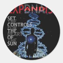 Set The Controls For The Heart Of The Sun Sticker