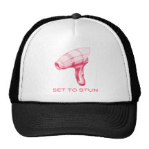 Set To Stun Ray Gun/Phaser Mesh Hat