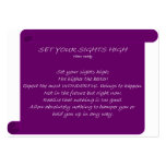 Set Your Sights High business cards