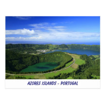 Sete Cidades, Azores Post Card