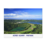 Sete Cidades, Azores Post Card