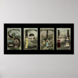 SETH Alphabet Letter Name Art posters