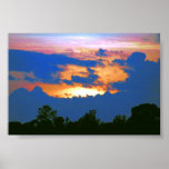Setting Sun Print