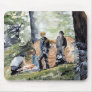 'Setting Up Camp' Mousepad