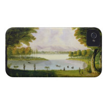 Setting up Camp of the Naval Survey Expedition, at iPhone 4 Cases