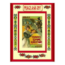 Settlers Thanksgiving Postcards