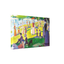 Seurat La Grande Jatte Canvas Print