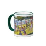 Seurat Parody Mug