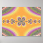Seven Butterfly Shapes Posters