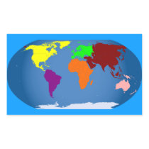 Seven Continents Coloured