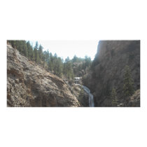 Seven falls personalized photo card