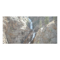Seven falls photo greeting card