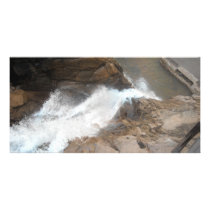 seven falls personalized photo card