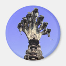 Seven Headed Naga, Thailand Refrigerator Magnets