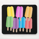 Seven Ice Pops mousepads