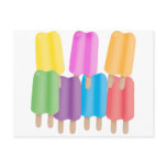 Seven Ice Pops postcards