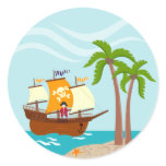 Seven seas Pirate! stickers