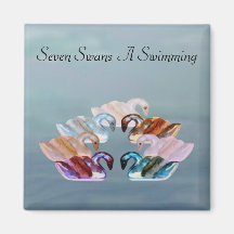 Seven Swans A Swimming Magnets