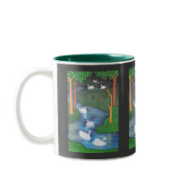 Seven Swans A-Swimming Coffee Mugs