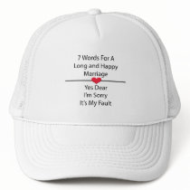 Seven Words For a Long and Happy Marriage