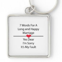 Seven Words For a Long and Happy Marriage