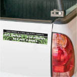 Seven Words To A Long and Happy Marriage bumper stickers
